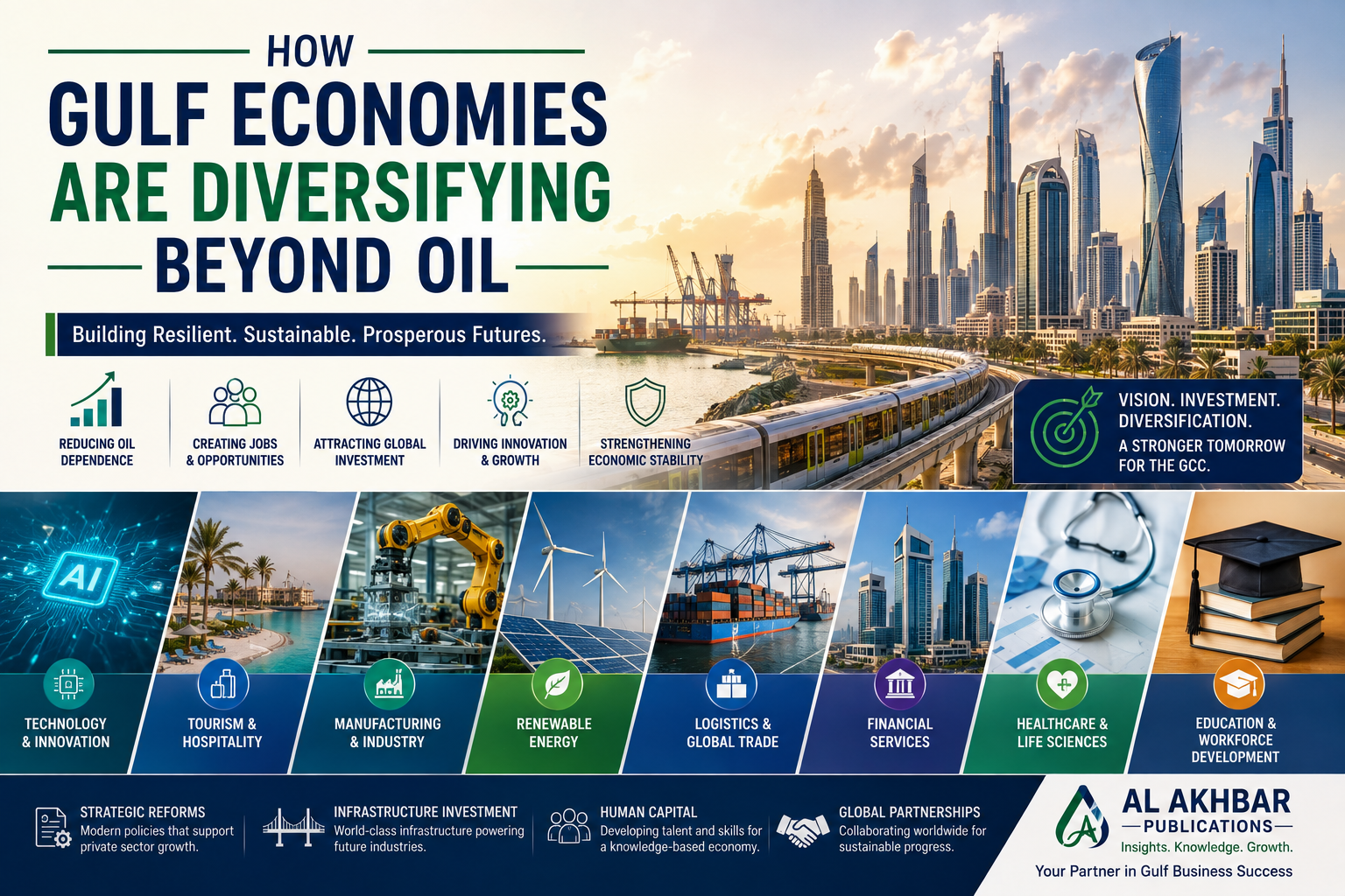 How Gulf Economies Are Diversifying Beyond Oil